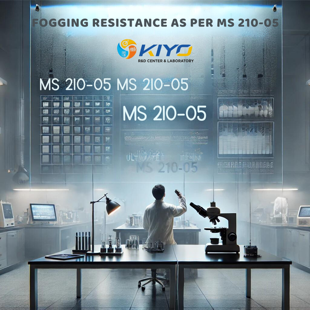 Fogging Resistance as per MS 210-05