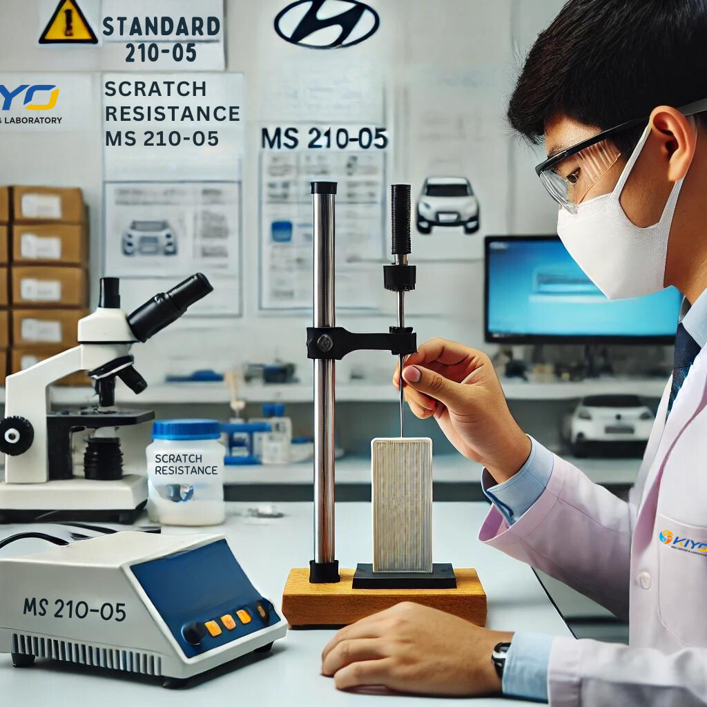 Scratch Resistance Test as Per MS 210-05