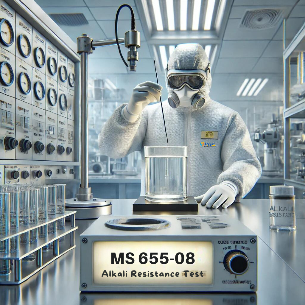 Alkali Resistance Test As Per Standard MS 655-08