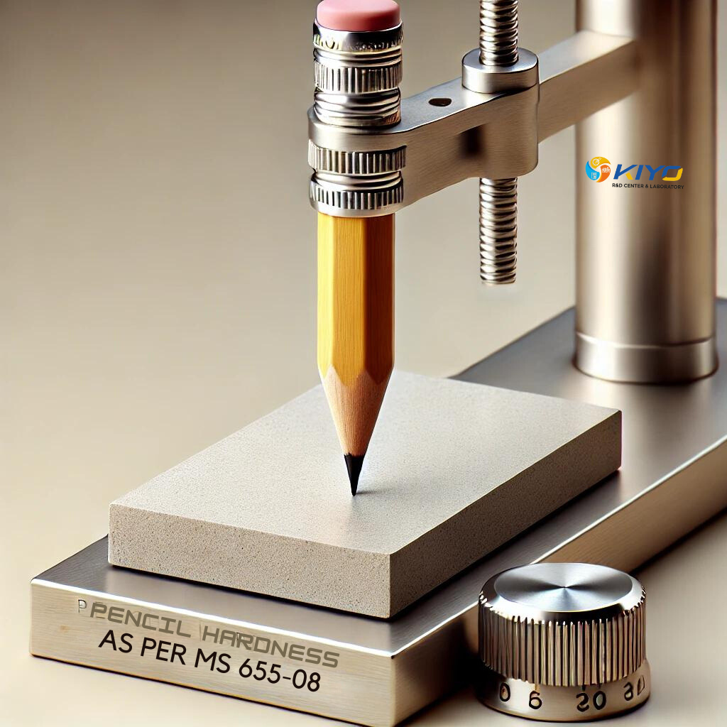 Pencil Hardness as per Standard MS 655-08