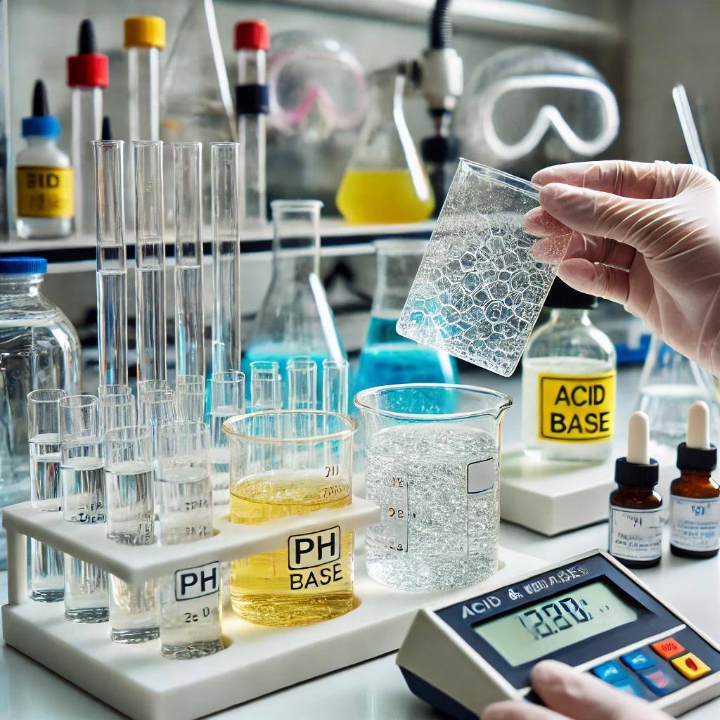 Acid and Base Resistance Testing As Per ASTM D543