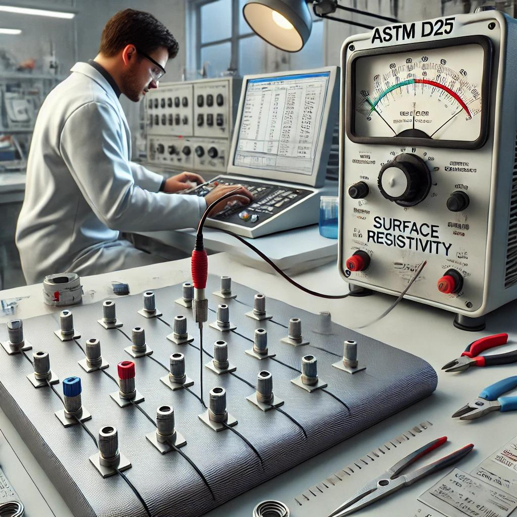 Surface Resistivity Testing As Per ASTM D257