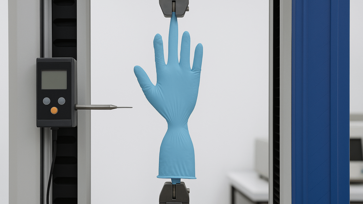 Glove Tensile Strength Testing