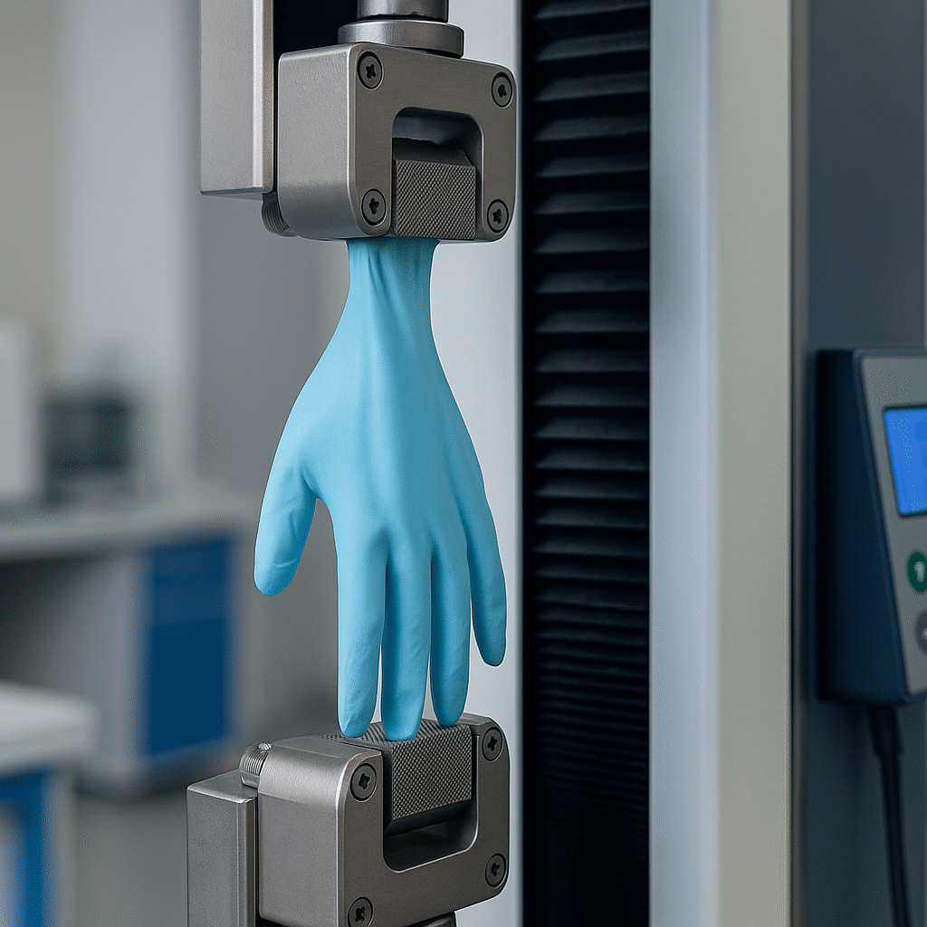 Glove Tensile Strength Testing