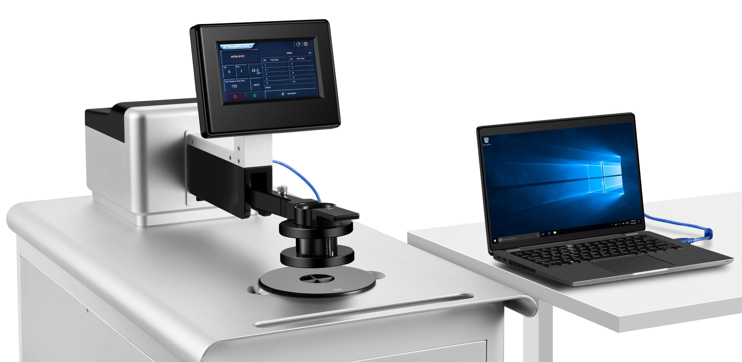 Air Permeability Tester for Fabric Services in Chennai – Kiyo R&D LAB (Breathability Test)