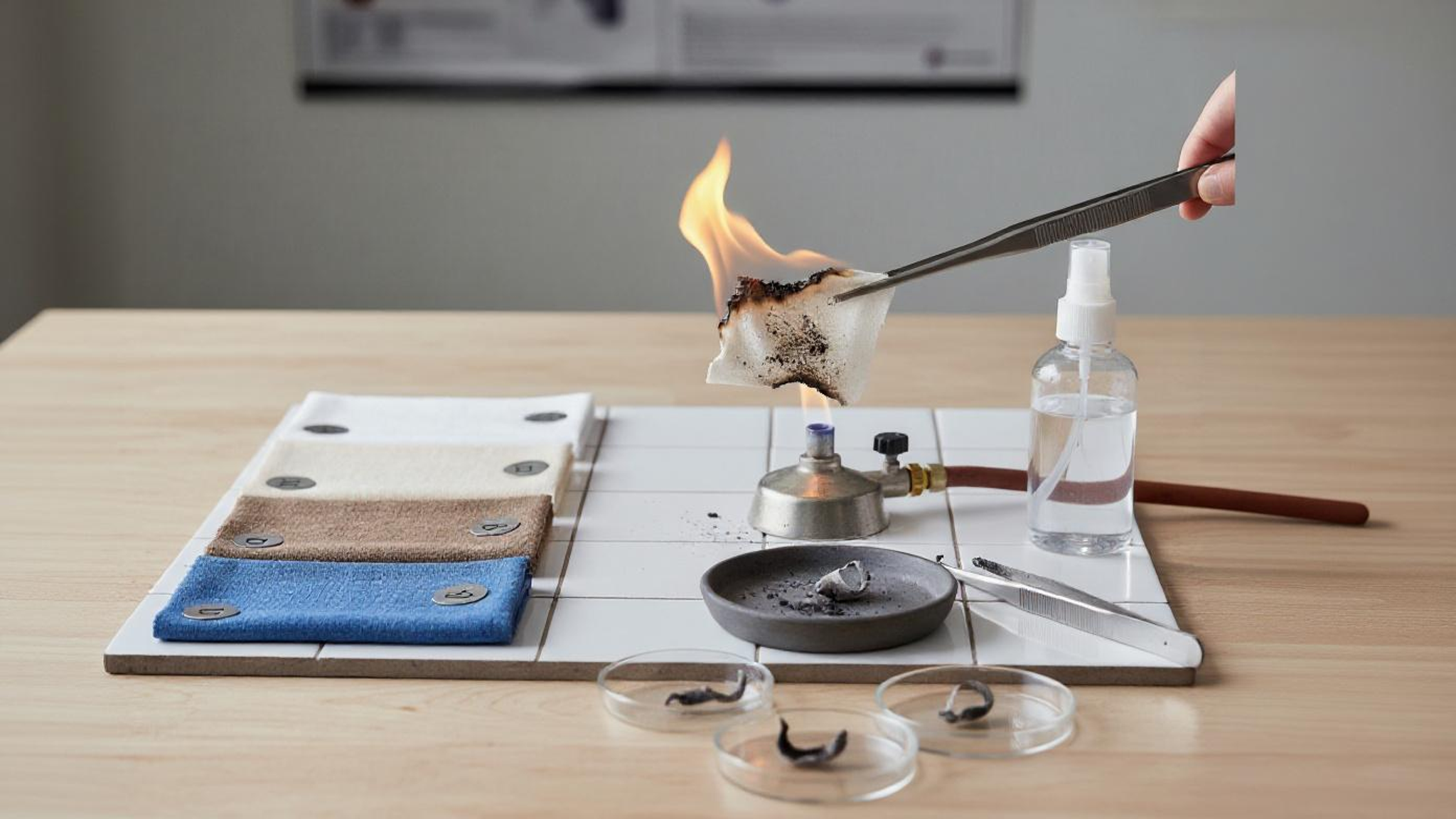 Textile Burn Test Services in Oragadam | NABL Lab – Kiyo R&D LAB