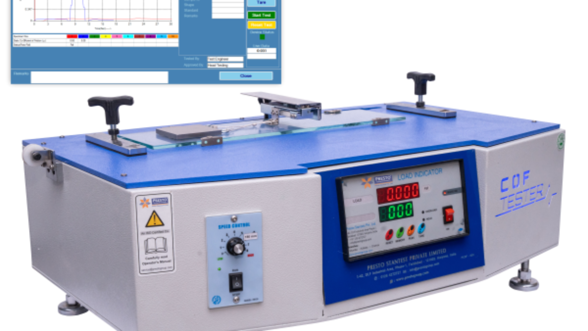 COF Testing Services in Oragadam – Accurate Friction Testing | Kiyo R&D LAB